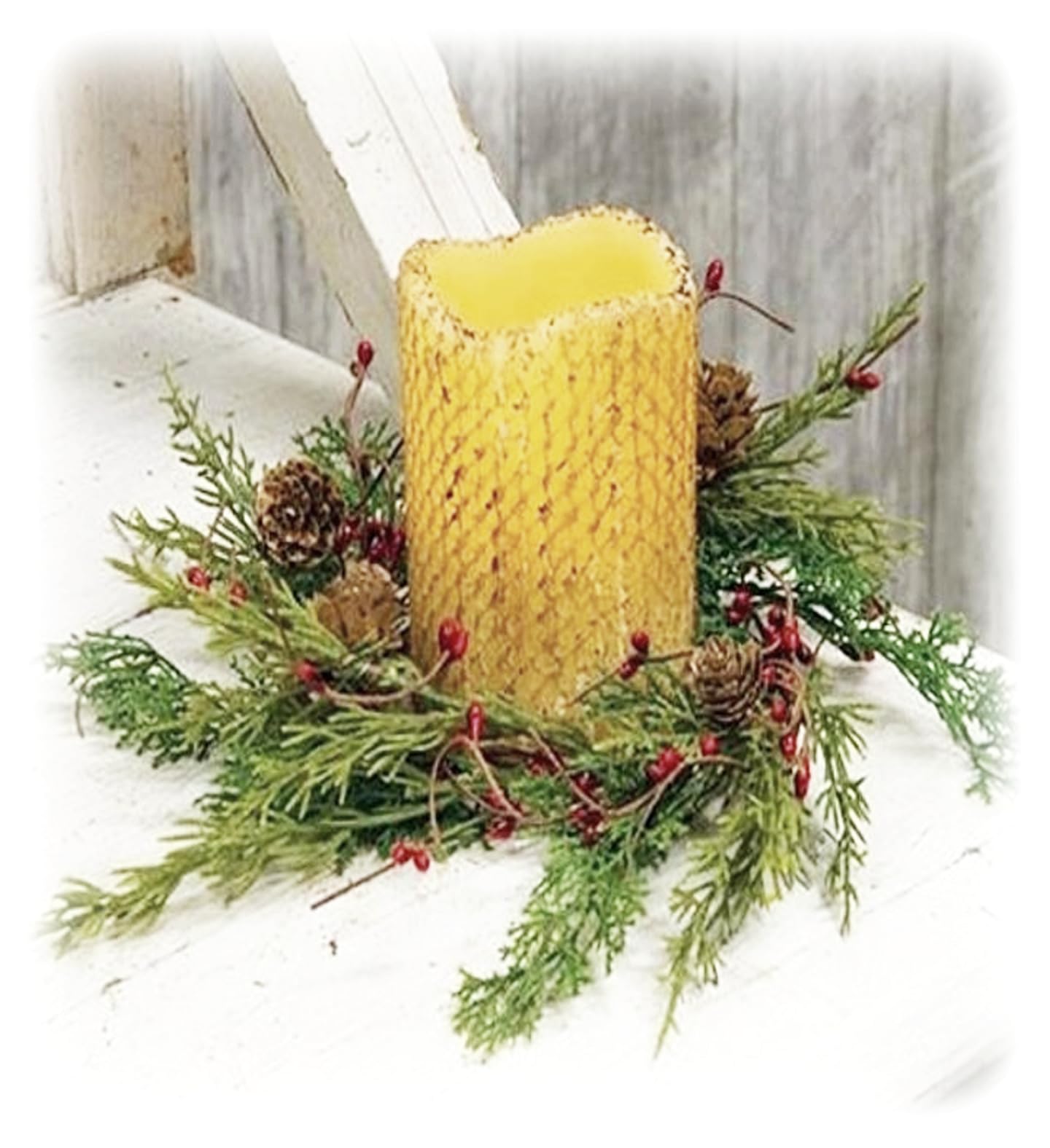 Amazon.com: Loving Memories Small Wreath Mini Wreath Realistic